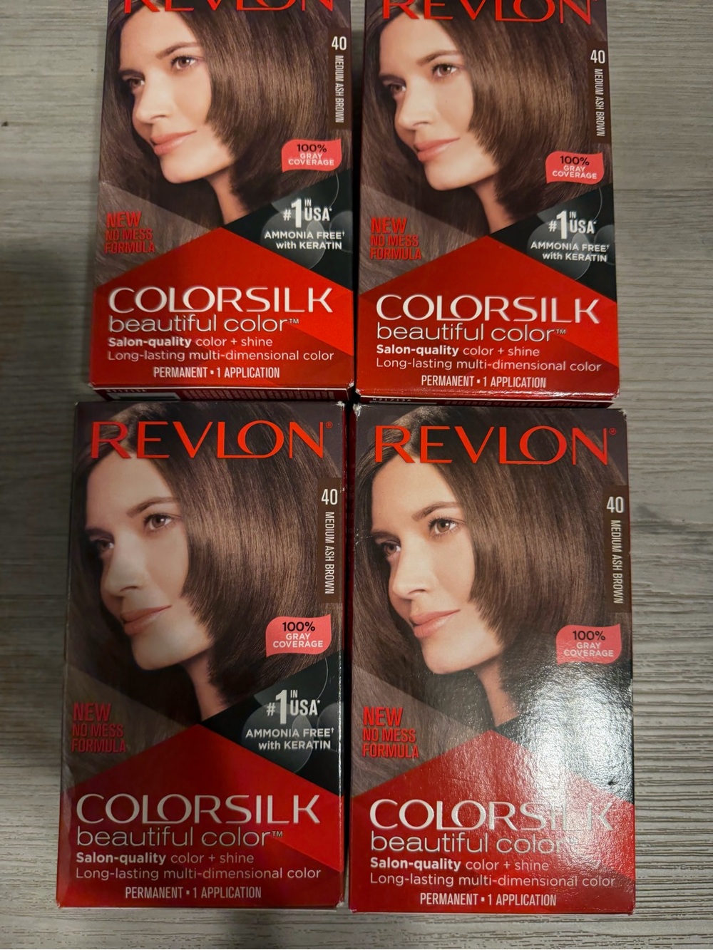 Revlon ColorSilk Beautiful Color Hair Dye - Medium Ash Brown